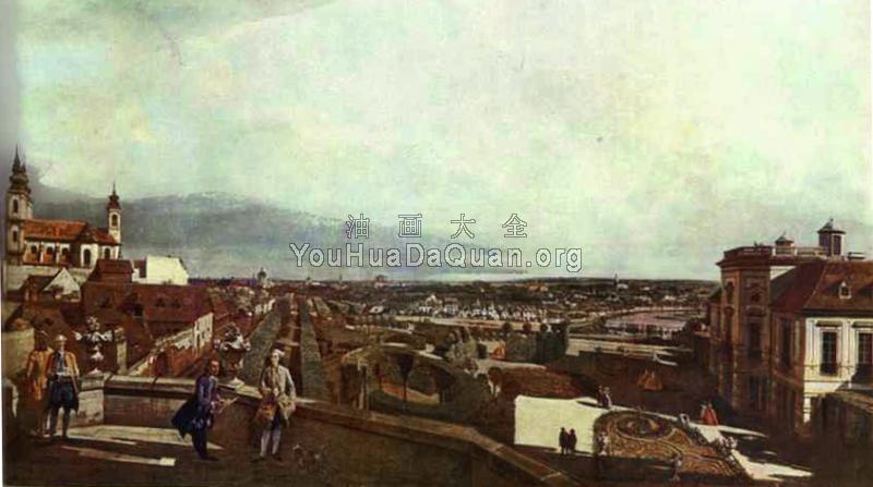 Kaunitz Palace and Park in Vienne - 贝尔纳多·贝洛托